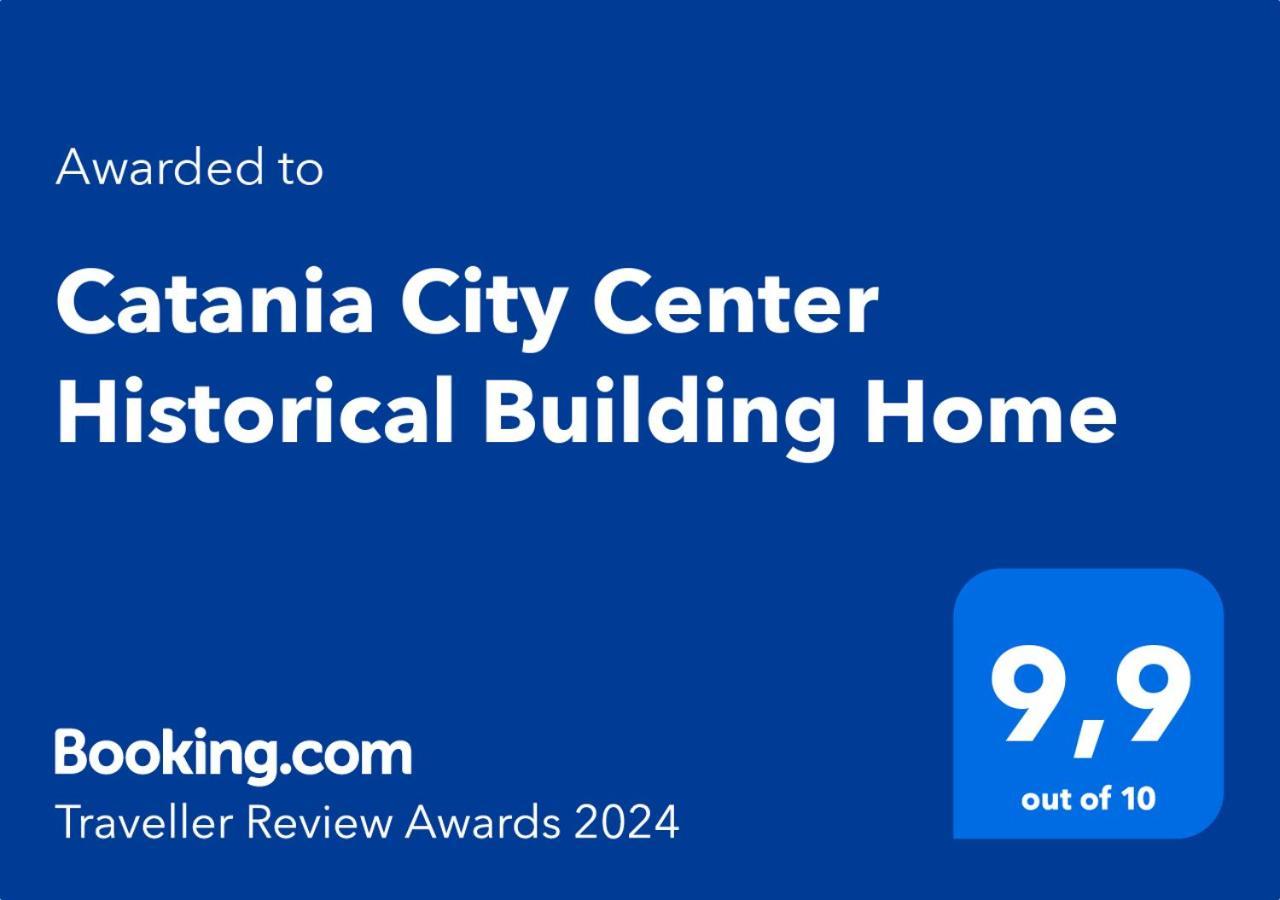 Catania City Center Historical Building Home Экстерьер фото